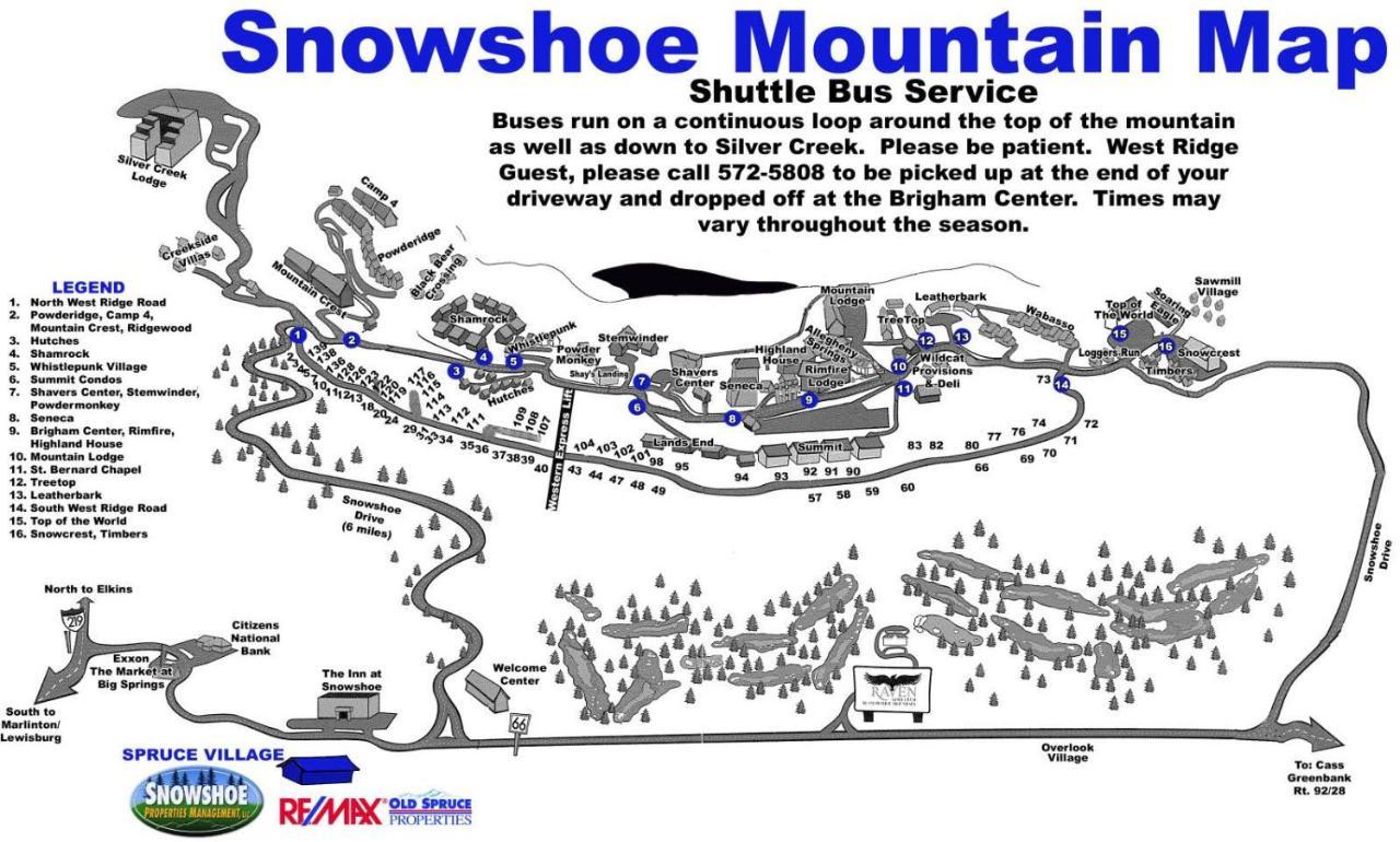 Stroll To Slopes, Village Area, Ski In-Out Mtlodge 304 Snowshoe Eksteriør billede